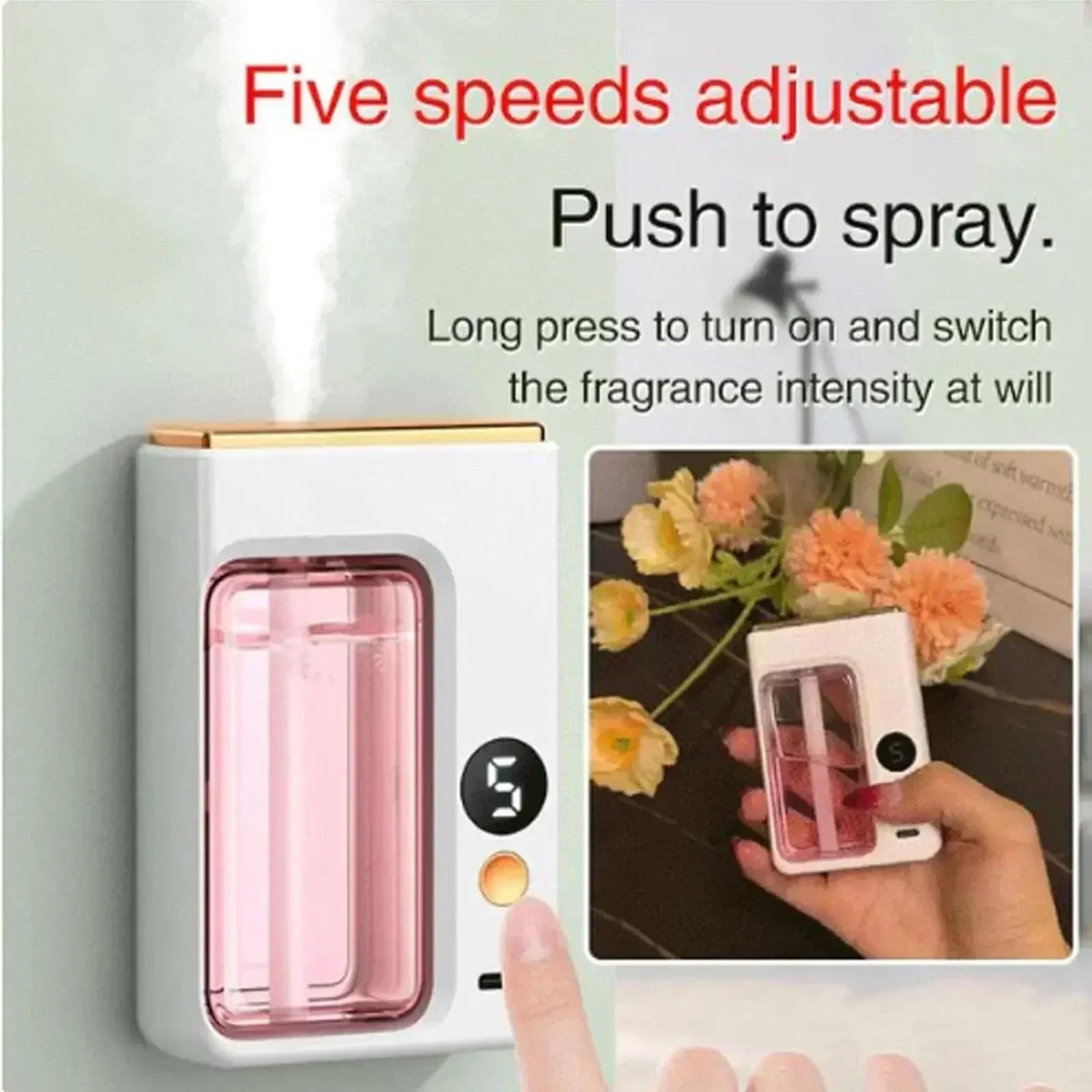 Wall Mounted Automatic Aromatherapy Diffuser
